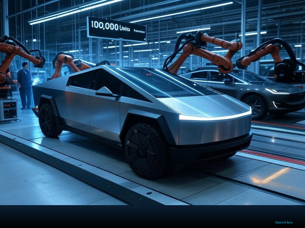 Tesla Hits Major Cybertruck Production Milestone Amidst Electric Vehicle Boom