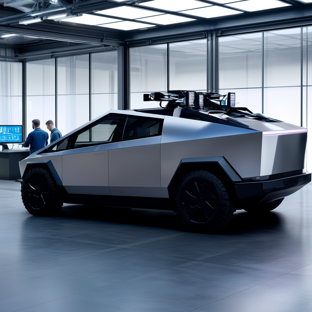 Tesla Unveils New Cybertruck Features Boosting Autonomous Capabilities