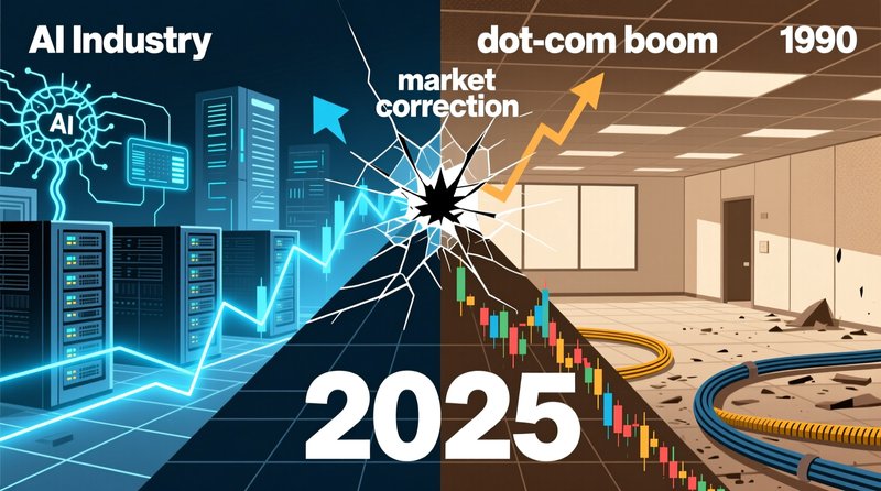 AI Bubble vs DotCom Boom Lessons on Infrastructure Overbuild and Market Correction