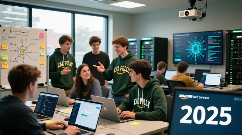 Cal Poly Students Embrace AI Learning with Amazon Web Services Tech Program