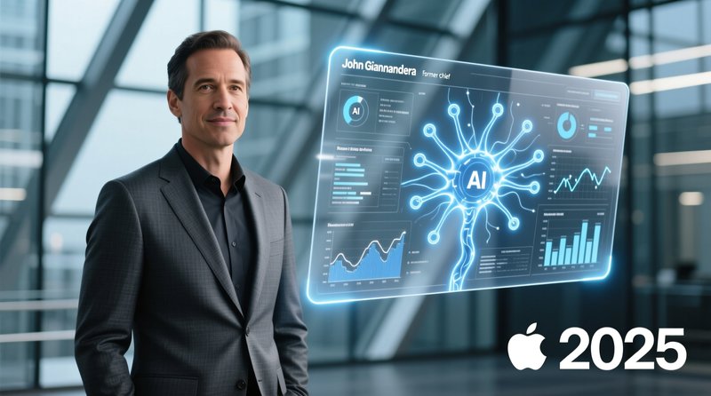 Apple Falls Behind in AI Race as Siri Chief Giannandrea Exits