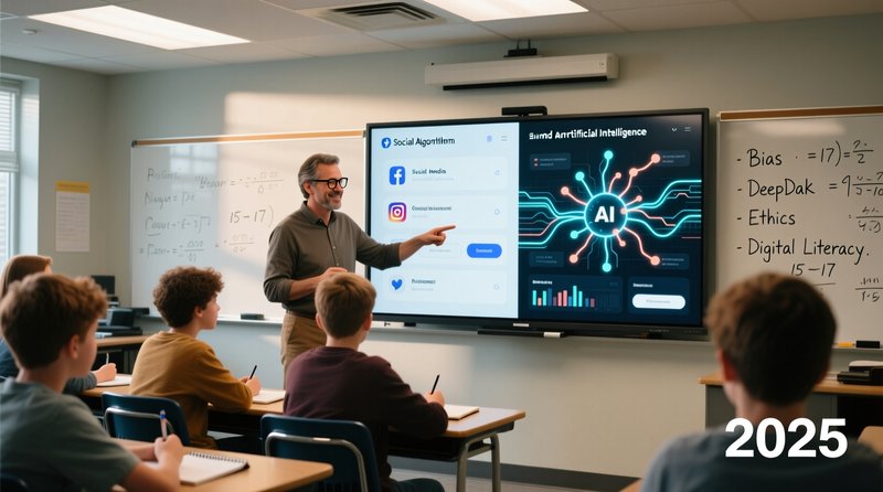 Educating the Next Generation: Navigating Social Media and AI with Critical Thinking