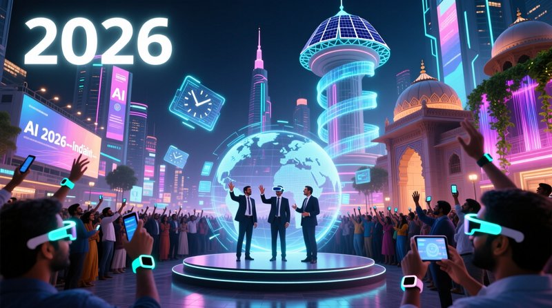 Tech Giants Navigate Chaos at India's AI Summit, Eyeing $200 Billion Market Potential