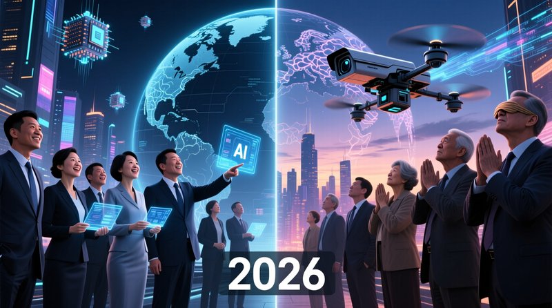 China's Optimistic AI Outlook Contrasts Western Concerns