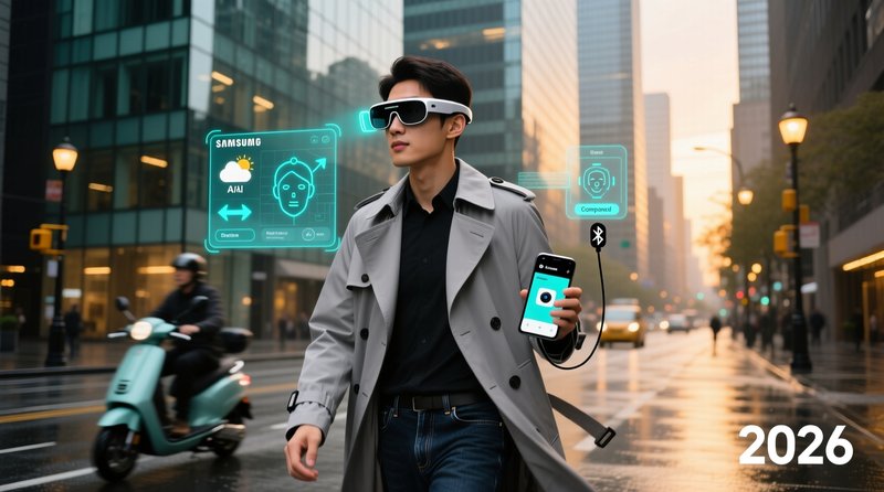 Samsung's AI Smart Glasses to Debut in 2026, Challenging Meta's Dominance
