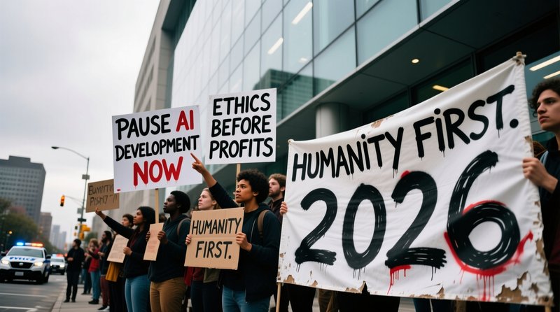 AI Safety Activists Rally in San Francisco Urging Pause on Advanced AI Development
