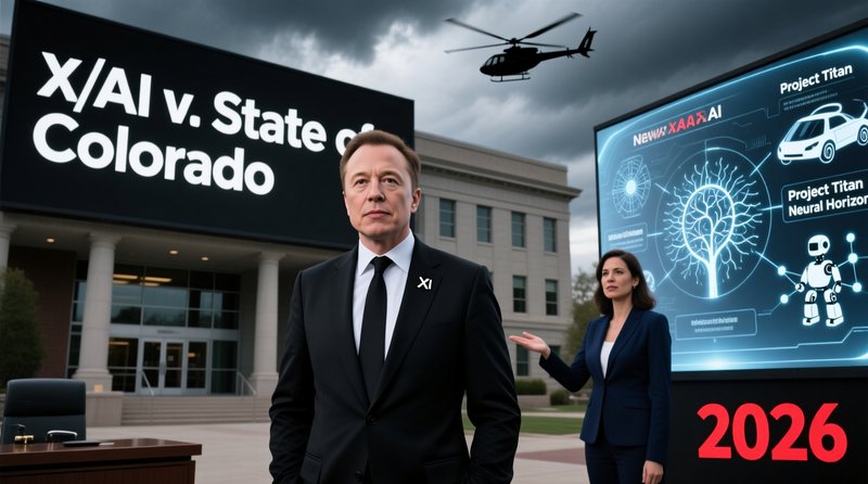 Elon Musk's xAI Sues Colorado Amid Leadership Shakeup and Ambitious Projects