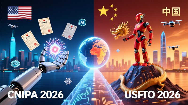 China Closes AI Gap with US, Surpassing in Patents and Robot Deployments