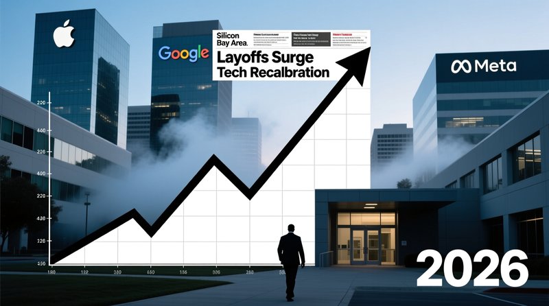 Bay Area Tech Layoffs Surge in 2026, Outpacing 2025 Amid AI Industry Shifts