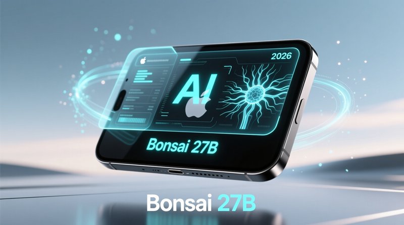 Apple Evaluates PrismML's Bonsai 27B for Native Device Integration