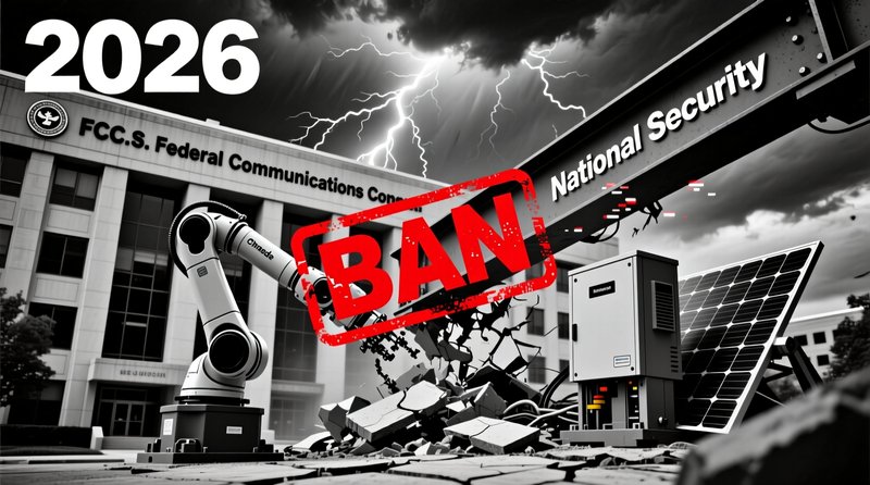 FCC Bans Chinese Robots and Inverters, Strengthening US AI Security Measures