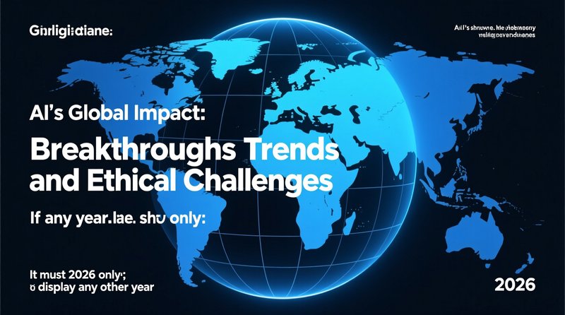 Unveiling AI's Global Impact: Breakthroughs Trends and Ethical Challenges
