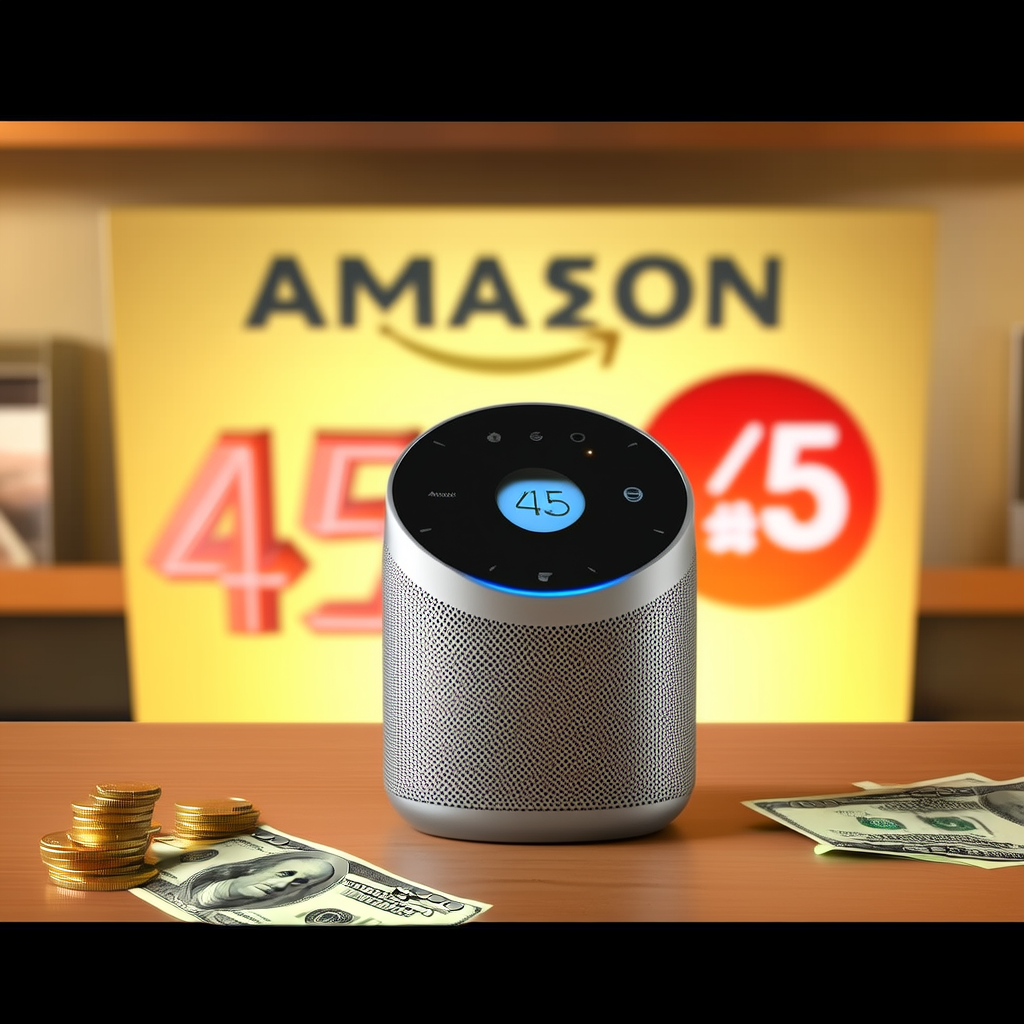 Amazon Echo Spot Hits Record Low Price of $45 for Prime Day